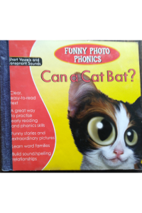 Funny Photo Phonics – Can a cat bat
