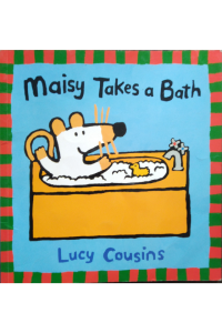 Maisy takes a bath