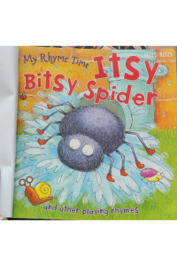 My rhyme time-Itsy bitsy spider