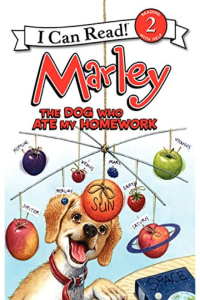 I can read! Marley the dog who ate my homework